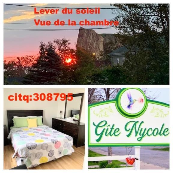 Gite Nycole Percé Zewnętrze zdjęcie